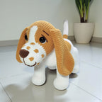 Crochet Basset Hound Amigurumi Pattern, Beginner Friendly (PDF Pattern)