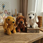 Dachshund Dog Crochet Pattern PDF – Amigurumi Sausage Dog Plush