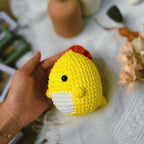 Cute Yellow Chick Crochet Pattern PDF, Amigurumi Chicken Plush Tutorial, Beginner Friendly Handmade Plush DIY