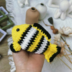 Clownfish Crochet Pattern PDF, No Sew Fish Amigurumi Pattern, Cute Nemo Inspired Plush Tutorial
