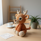 Reindeer Crochet Pattern, Christmas Amigurumi Pattern PDF