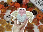 Heartfelt Spider Crochet Pattern PDF, Cute Pink Spider Amigurumi Tutorial, Chunky Plush Spider Pattern