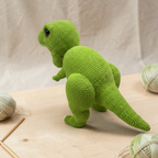 T-Rex Crochet Pattern, Realistic Dinosaur Amigurumi PDF, Green Dinosaur Plush Pattern