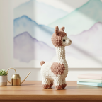 Camel Crochet Pattern PDF, Cute Llama Alpaca Style Amigurumi, Animal Crochet Pattern