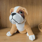 Baby Bulldog Crochet Pattern PDF, Cute Puppy Amigurumi Tutorial, Digital Download