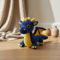 Dragon Crochet Pattern – Amigurumi Dragon PDF Pattern, Fantasy Plush Toy, Cute Dragon DIY Gift