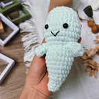Ghost Crochet Pattern PDF, No Sew Amigurumi Ghost Tutorial, Cute Halloween Plush Pattern