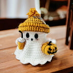 Halloween Ghost Crochet Pattern PDF, Big Boo Amigurumi Pattern, Cute Ghost Plush