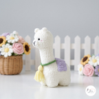 Llama Crochet Pattern Bundle PDF, 3 No-Sew Amigurumi Plush Designs