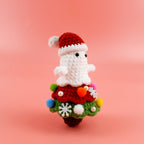 Ghost Christmas Tree Crochet Pattern PDF, Cute Ghost Amigurumi, Holiday Ornament Crochet Tutorial