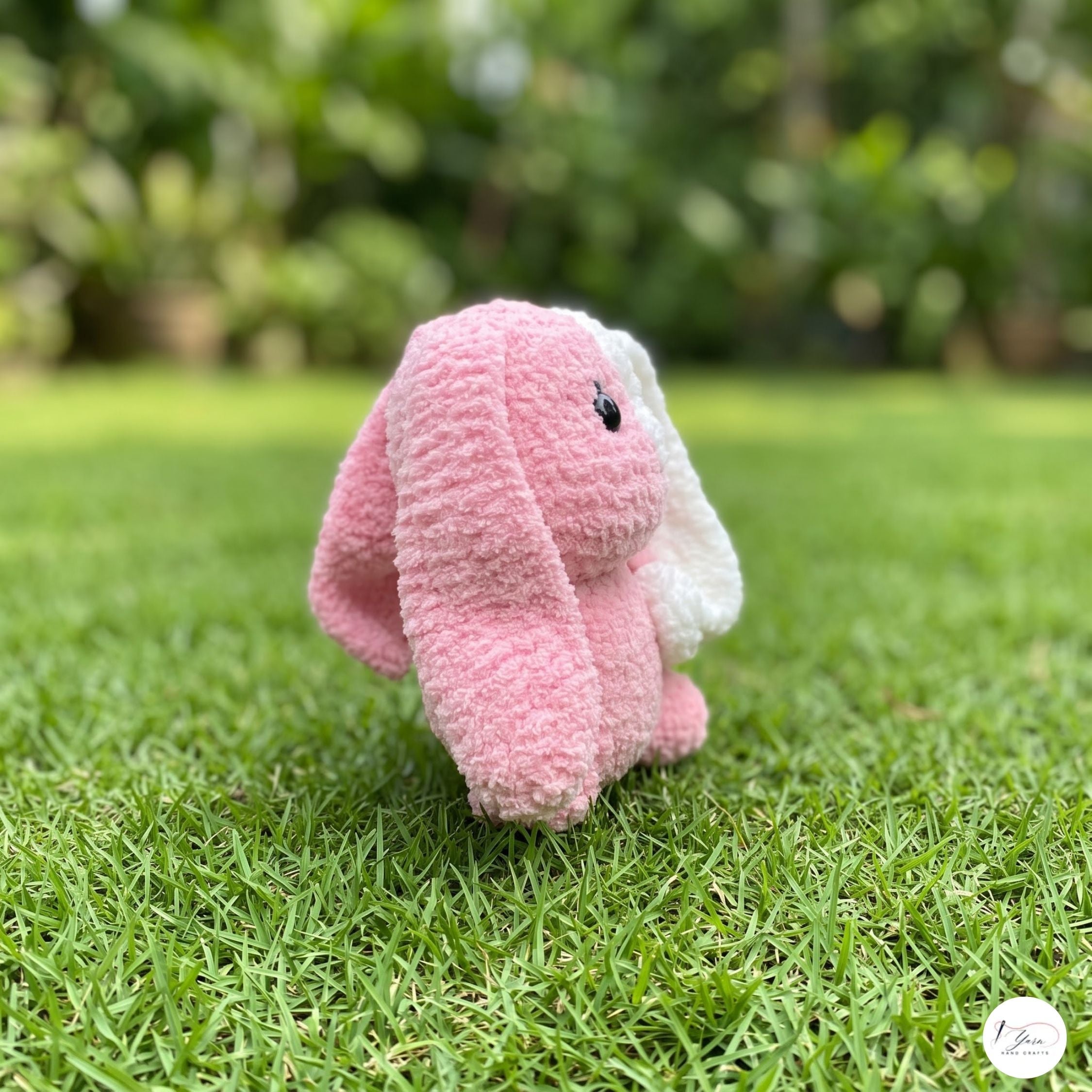 Handmade Crochet Kissing Bunnies Set of 2, Pink White Amigurumi Rabbit Plush Pair, Valentine Couple Gift, Anniversary Keepsake