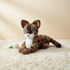 Bengal Cat Amigurumi Crochet Pattern: Stuffed Animal Toy (PDF Pattern)