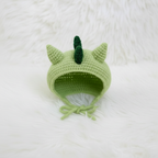Dinosaur Cat Hat Crochet Pattern PDF, Dino Pet Hat Pattern, Cat Costume Crochet Tutorial