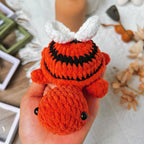 Bumble Bee Turtle Crochet Pattern PDF, No Sew Amigurumi Tutorial, Cute Bee Turtle Plush Pattern