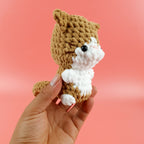 Brownie No Sew Crochet Pattern PDF, Cute Cat Amigurumi, No Sew Kitty Plush Tutorial