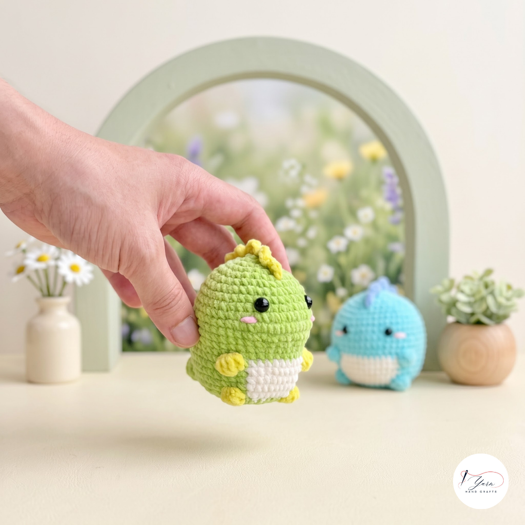 Dinosaur Crochet Pattern Bundle PDF, T-Rex Triceratops and Brachiosaurus