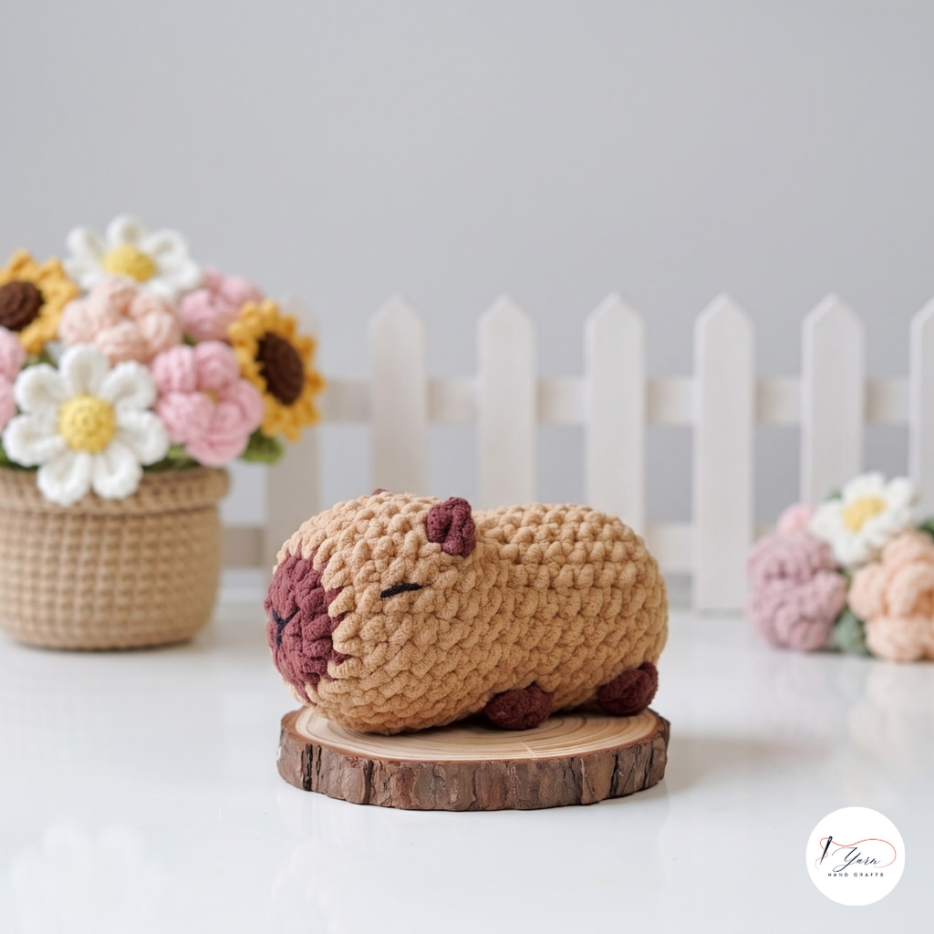 Cute Animal Crochet Pattern Bundle PDF, Penguin Hedgehog Owl and Capybara Amigurumi Patterns
