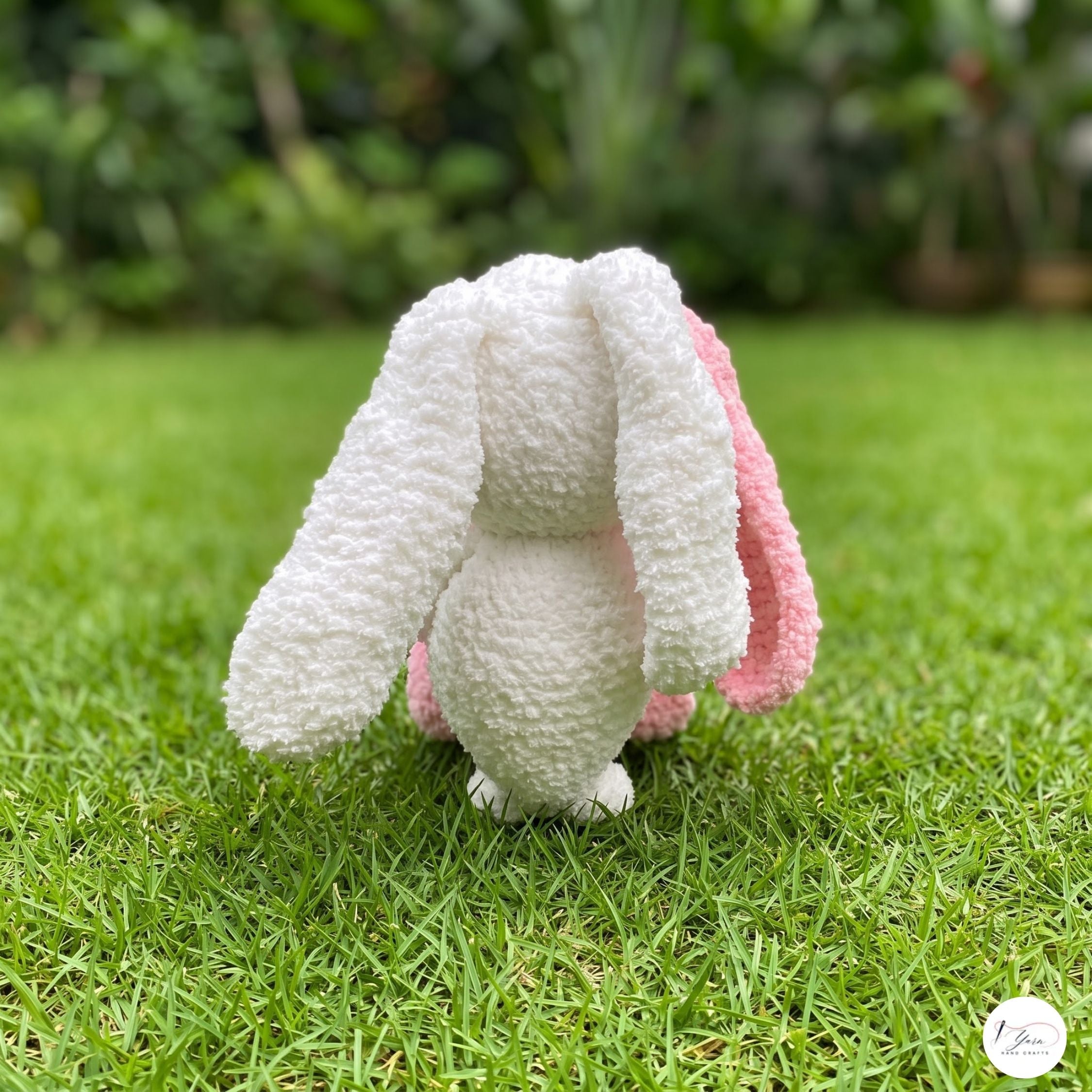 Handmade Crochet Kissing Bunnies Set of 2, Pink White Amigurumi Rabbit Plush Pair, Valentine Couple Gift, Anniversary Keepsake