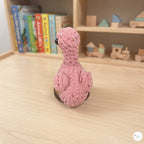 Handmade Crochet Flamingo Plush, Pink Amigurumi Bird Stuffed Animal, Soft Tropical Nursery Decor, Flamingo Lover Gift