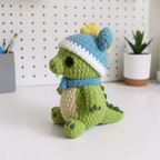 Cute Dinosaur Crochet Pattern PDF, Baby Dino Amigurumi, Crochet Dinosaur Plush Toy