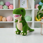Amigurumi T-Rex Crochet Pattern, Dinosaur Toy (PDF Pattern)