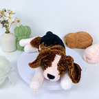 Beagle Dog Plush Amigurumi Crochet Pattern (PDF)