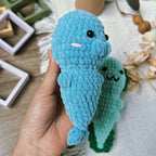 Seal Crochet Pattern PDF, No Sew Seal Amigurumi Pattern, Cute Baby Seal Plush Tutorial,