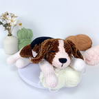 Beagle Dog Plush Amigurumi Crochet Pattern (PDF)