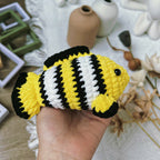 Clownfish Crochet Pattern PDF, No Sew Fish Amigurumi Pattern, Cute Nemo Inspired Plush Tutorial