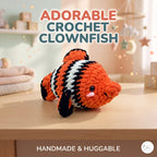 Handmade Crochet Koi Fish Plush, Orange Black White Amigurumi Carp, Soft Fish Stuffed Animal, Japanese Koi Gift, Pond Lover Decor