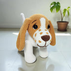 Crochet Basset Hound Amigurumi Pattern, Beginner Friendly (PDF Pattern)