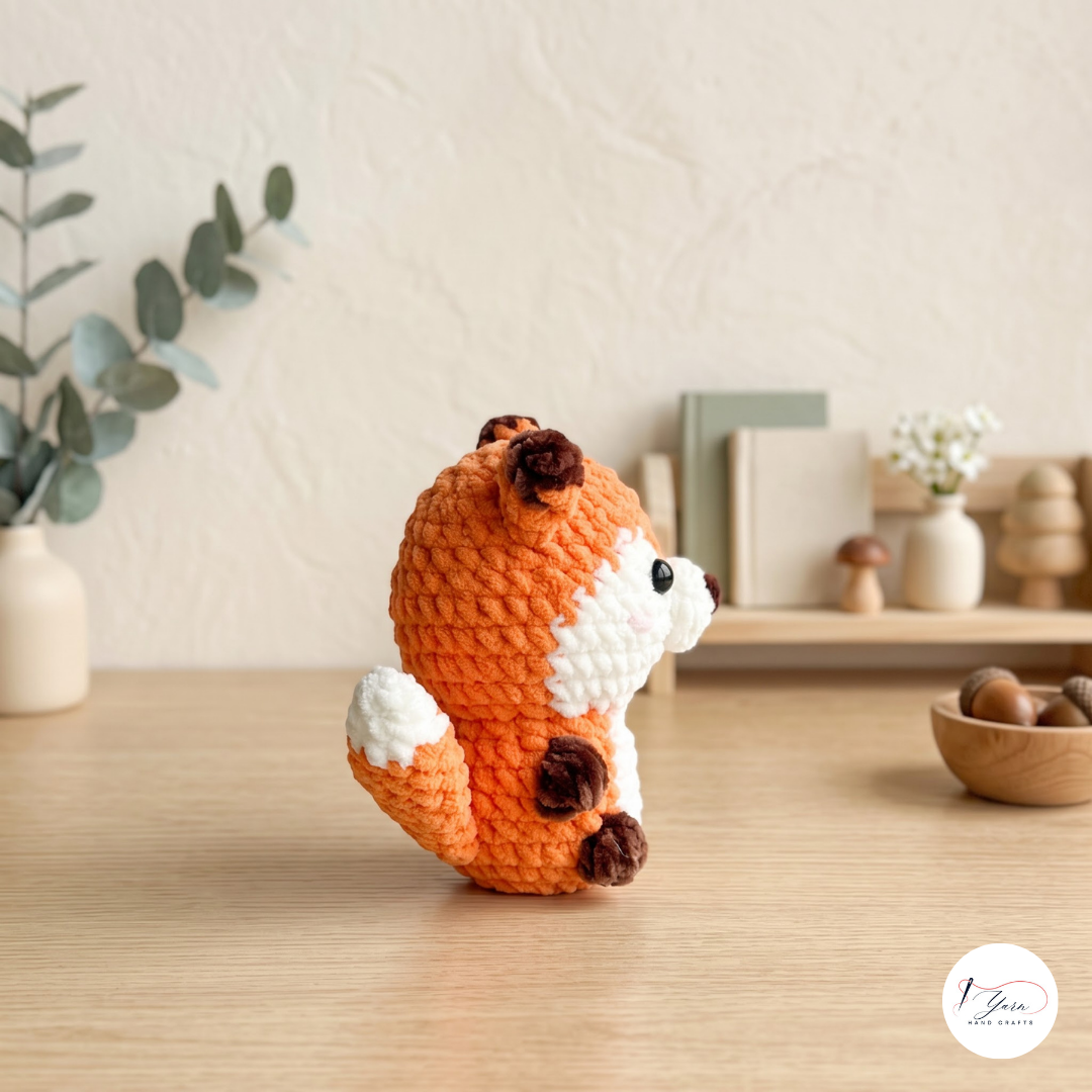 Cute Animal Crochet Pattern Bundle PDF, Fox Hedgehog and Giraffe Amigurumi