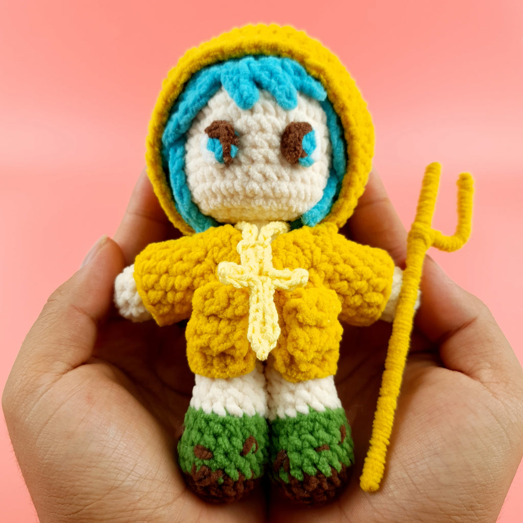 Luce Crochet Pattern PDF, Cute Anime Doll Amigurumi, Hooded Character Crochet, Kawaii Plush Pattern