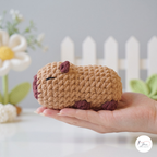 Cute Animal Crochet Pattern Bundle PDF, Penguin Hedgehog Owl and Capybara Amigurumi Patterns
