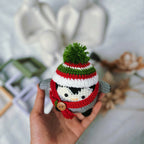 Christmas Penguin Crochet Pattern PDF, Cute Penguin Amigurumi Pattern