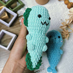 Axolotl No Sew Crochet Pattern PDF, Cute Axolotl Amigurumi Tutorial, Easy Plush Animal Pattern
