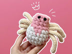 Heartfelt Spider Crochet Pattern PDF, Cute Pink Spider Amigurumi Tutorial, Chunky Plush Spider Pattern