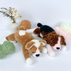Dog Crochet Pattern Bundle: Amigurumi Puppy Set (English PDF Tutorial)