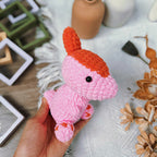 Parasaurolophus Crochet Pattern PDF, No Sew Dinosaur Amigurumi, Cute Dino Plush Tutorial