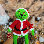 Green Elf Crochet Pattern PDF, Christmas Monster Amigurumi, Holiday Plush Doll Tutorial