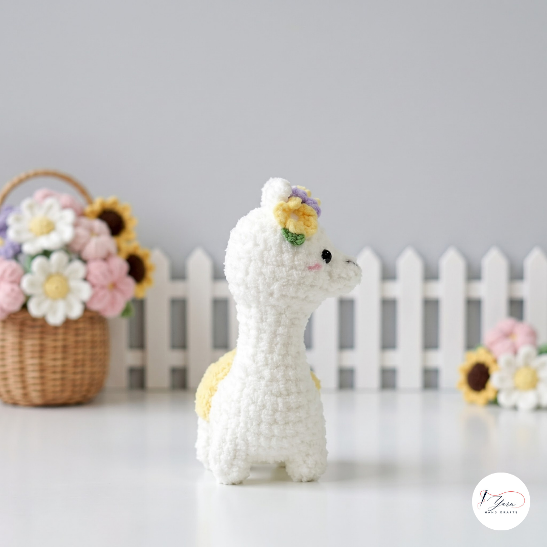 Llama Crochet Pattern Bundle PDF, 3 No-Sew Amigurumi Plush Designs