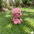 Handmade Crochet Pig Plush, Pink Amigurumi Pig Stuffed Animal, Soft Piglet Toy, Farm Animal Gift, Cute Nursery Decor