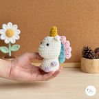 Cute Animal Crochet Pattern Bundle PDF, Koala Horse Unicorn and Axolotl