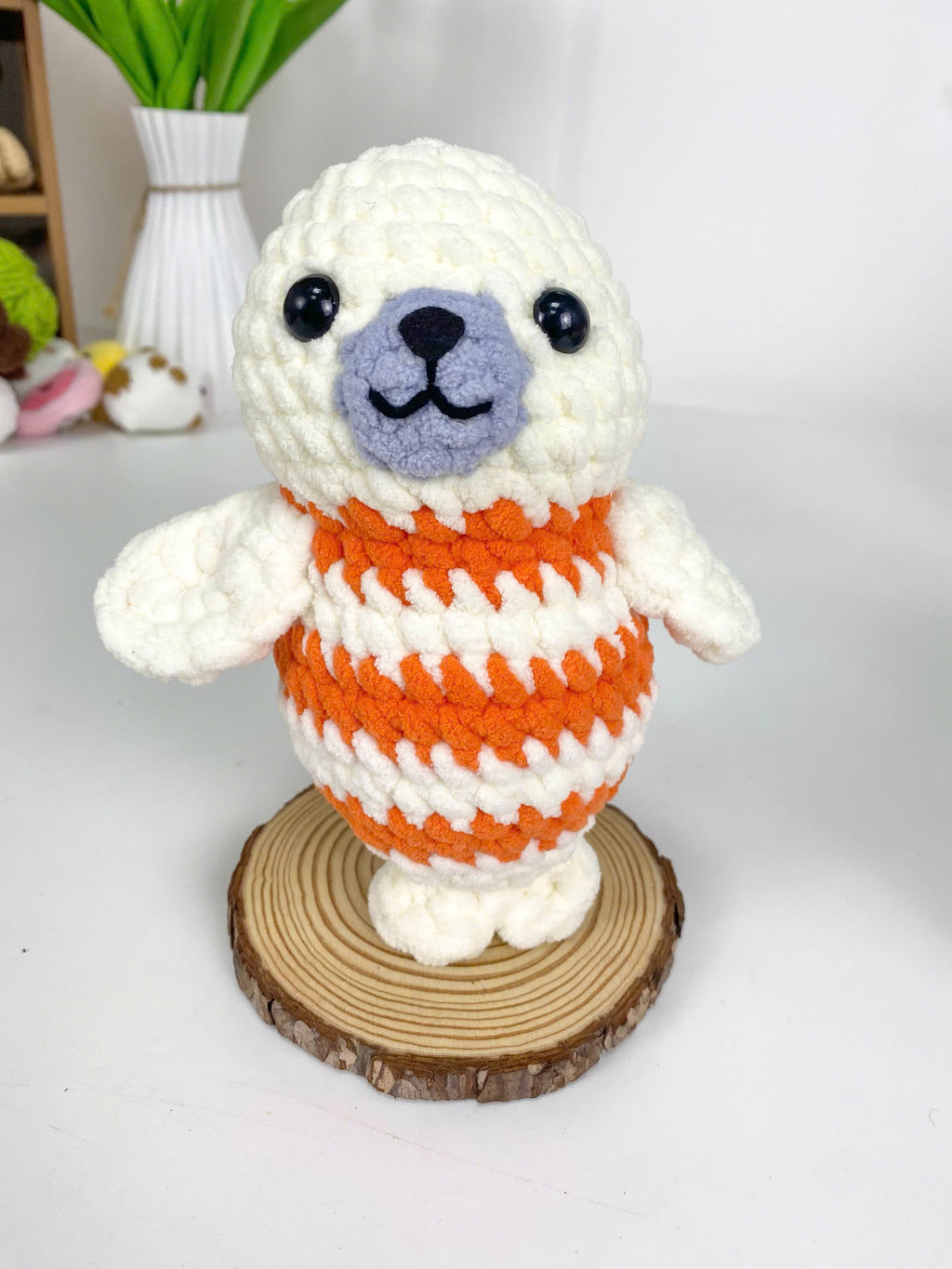 Seal Crochet Pattern, Amigurumi Seal Plush (PDF Tutorial)