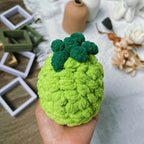 Pineapple Hedgehog Crochet Pattern PDF, Low Sew Amigurumi Pattern
