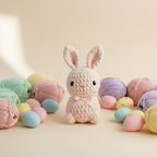 Bunny Crochet Pattern, Rainbow Bunny Amigurumi, Cute Easter Bunny Crochet, bunny crochet, Beginner Crochet Toy