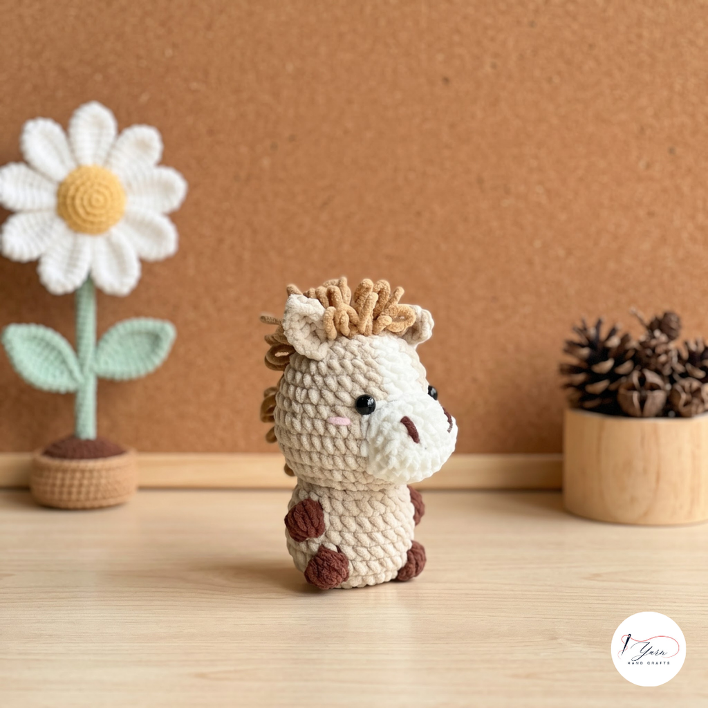 Cute Animal Crochet Pattern Bundle PDF, Koala Horse Unicorn and Axolotl