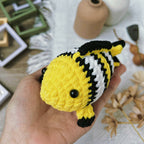 Clownfish Crochet Pattern PDF, No Sew Fish Amigurumi Pattern, Cute Nemo Inspired Plush Tutorial