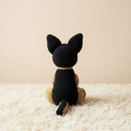 Dog Crochet Pattern, German Shepherd Amigurumi, Realistic Dog Plush Pattern, Crochet Puppy Toy, Advanced Crochet Pattern PDF
