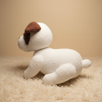 Dog Crochet Pattern, Bulldog Pattern, Plush Dog Crochet